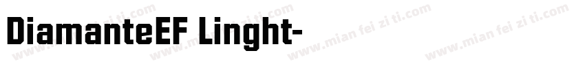 DiamanteEF Linght字体转换
